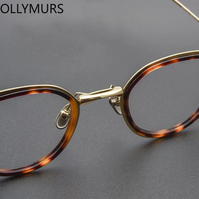 

XUKATitanium Myopia Unisex Optical Frame New Acetate Glasses Prescription Eyeglasses Frame M810S