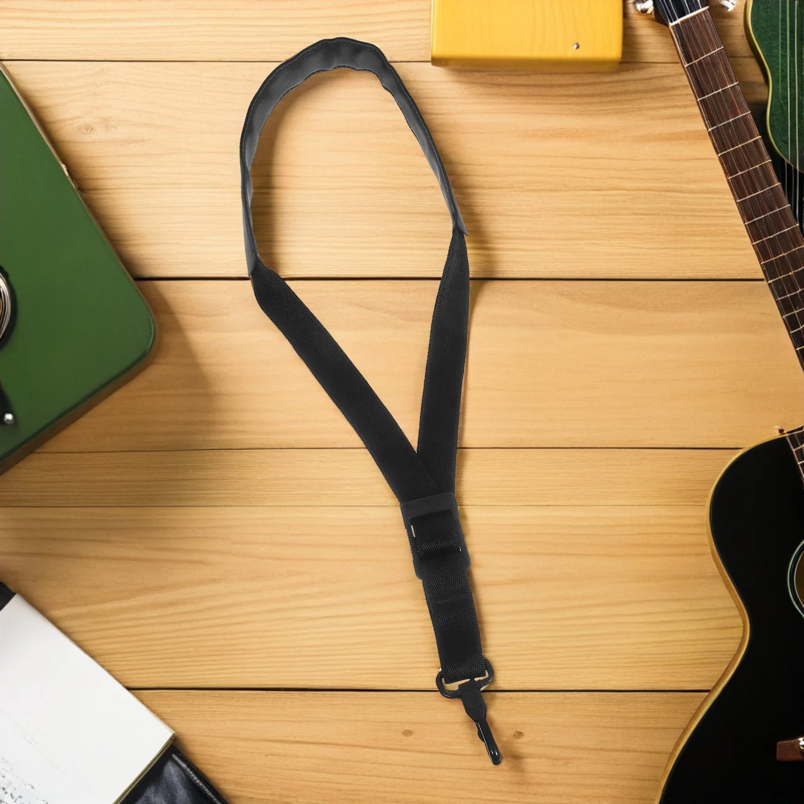 

Saxophone Accessories Musical Instruments Neckband Strap for Alto Adjustable Shoulder Polyester Fiber Professional Added
