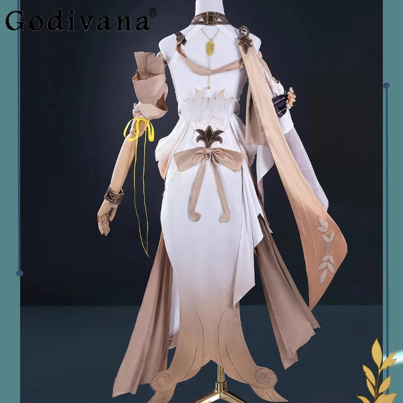 Game Halloween Party Outfits Women Honkai Star Rail Aglaea Cosplay Costume Set Adult Carnival Uniform Masquerade Fancy Dress