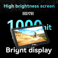 Portkeys HD7H 7inch 1000nits Camera Monitor Lightweight Large Screen 1280X720 4K30p HD Input Camera Monitors For LH7P