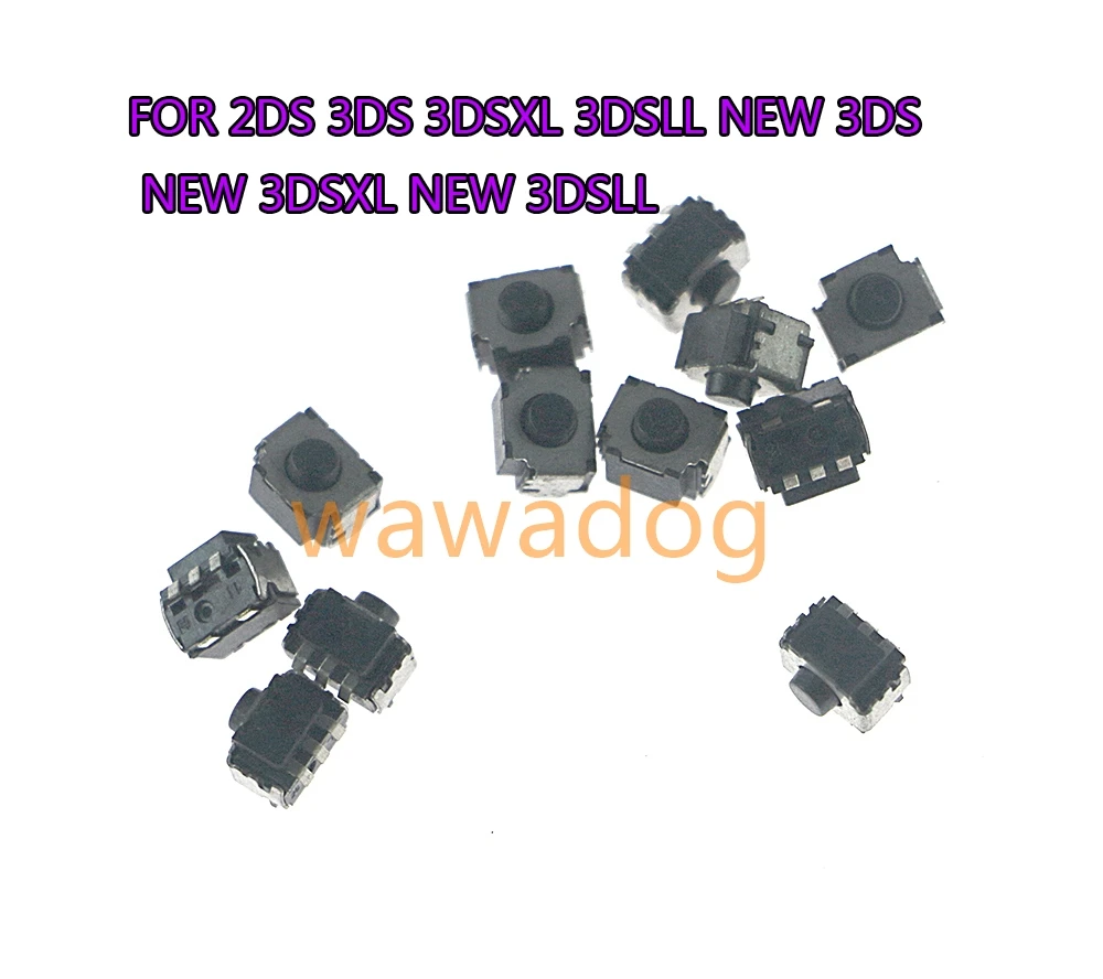 5pcs For Left Right Shoulder Trigger L R Micro Switch Button For 2DS 3DS 3DSXL 3DSLL NEW 3DS NEW 3DSXL NEW 3DSLL