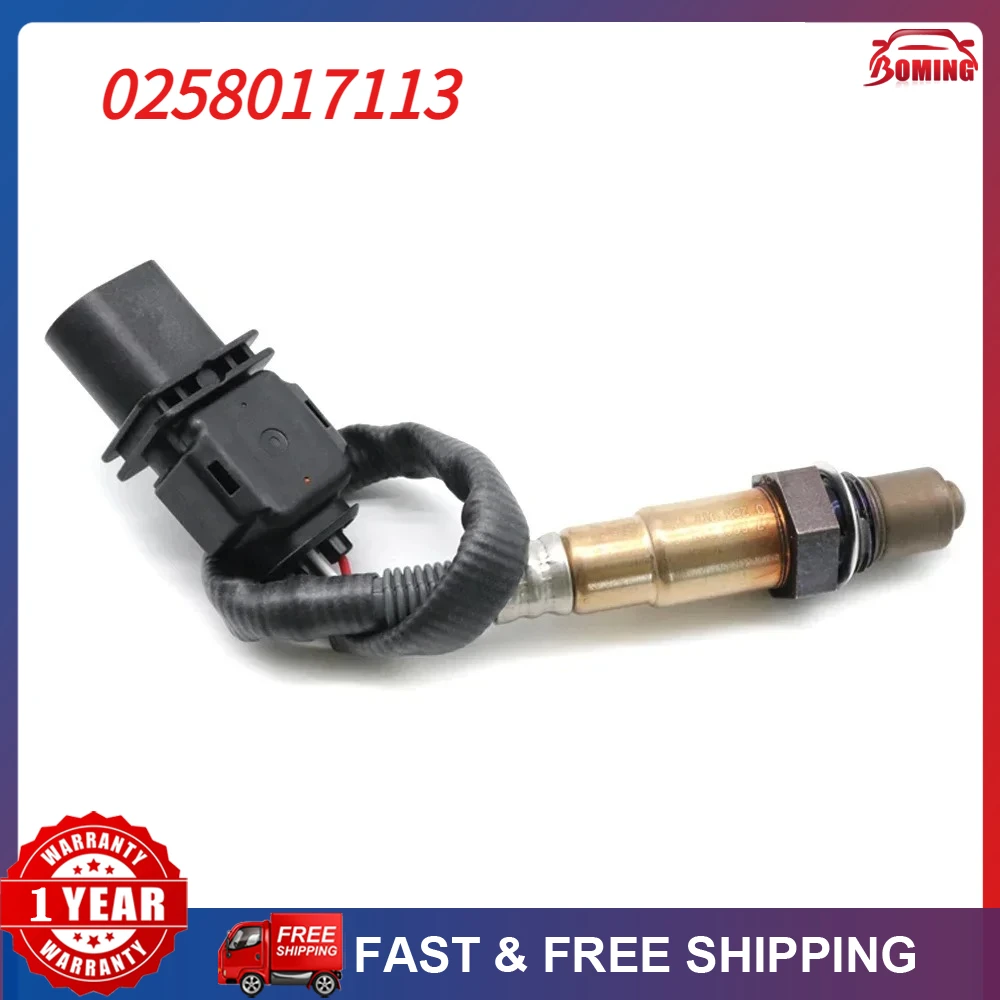 Luft-Kraftstoff-Verhältnis Lambda O2 Sauerstoffsensor 0258017113 Für MINI Cooper Hatchback CITROEN BERLINGO C3 C4 Picasso PEUGEOT 207 208 308