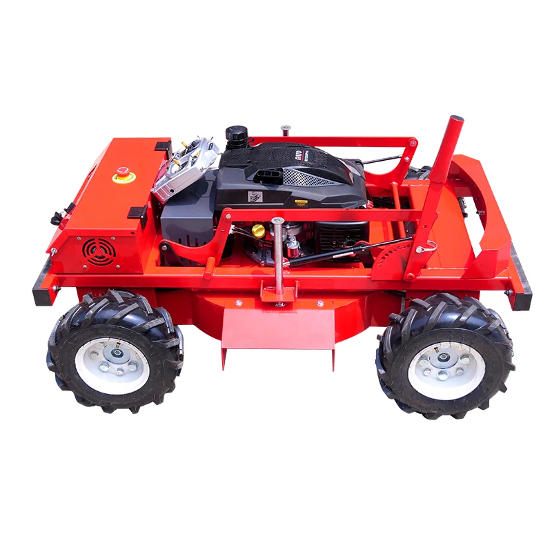 Customized Remote Control Crawler Lawn Mower Grass Trimmer Robot Lawn Mower for Sale