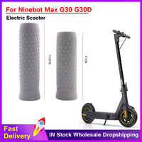Rubber Handlebar Grip Electric Scooter for Ninebot MAX G30 G30D KickScooter Silicone Bar Cover Anti-slip Silicone Grip Cover
