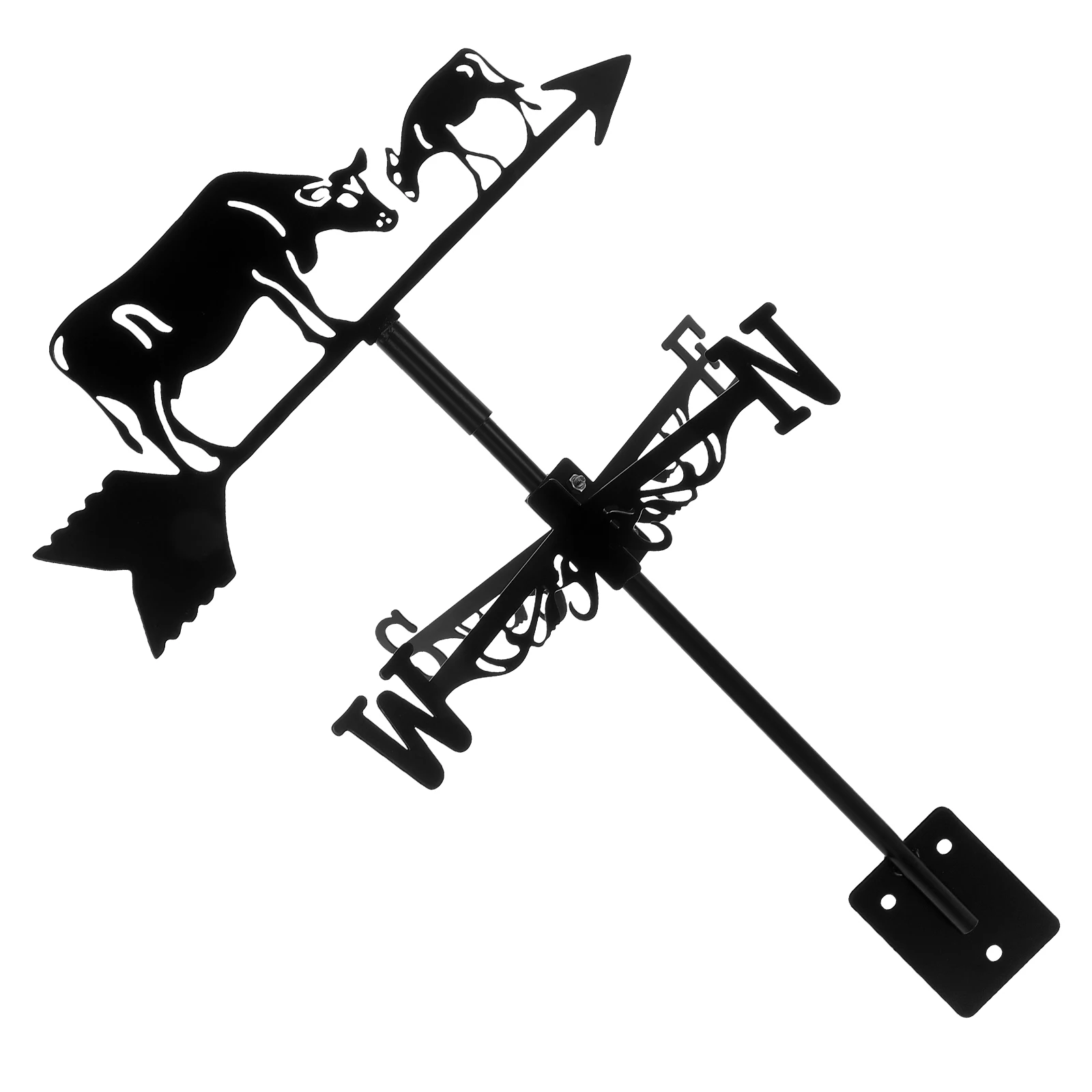 

Iron Weather Vane Roof Wind Indicator for Sheds Garden Decoration Lawn Durable Vintage Outdoor nament Metal Craftsmanship