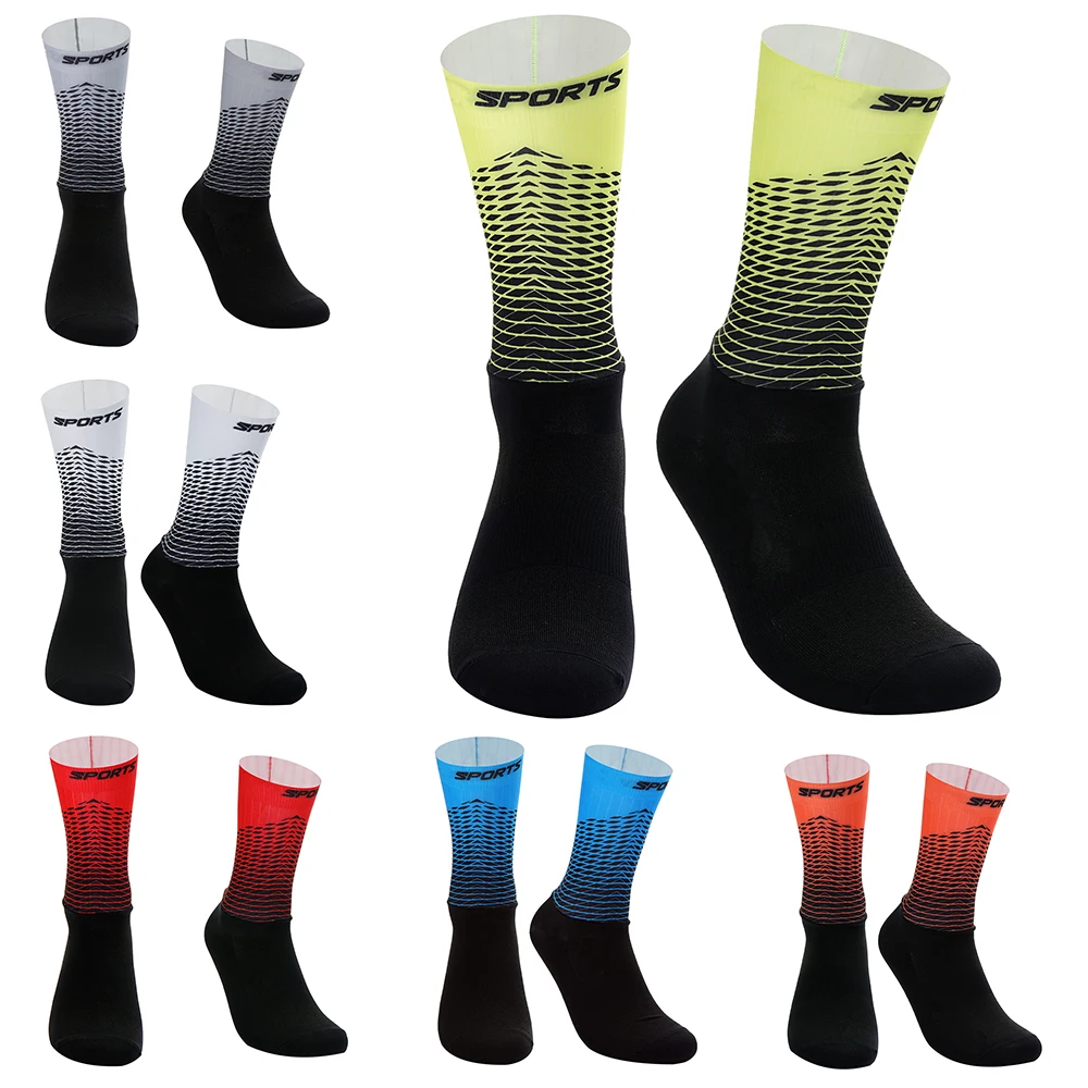 2023 Professional Cycling Socks Breathable Road Bicycle Socks Outdoor Sports Racing Bike Compression Socks