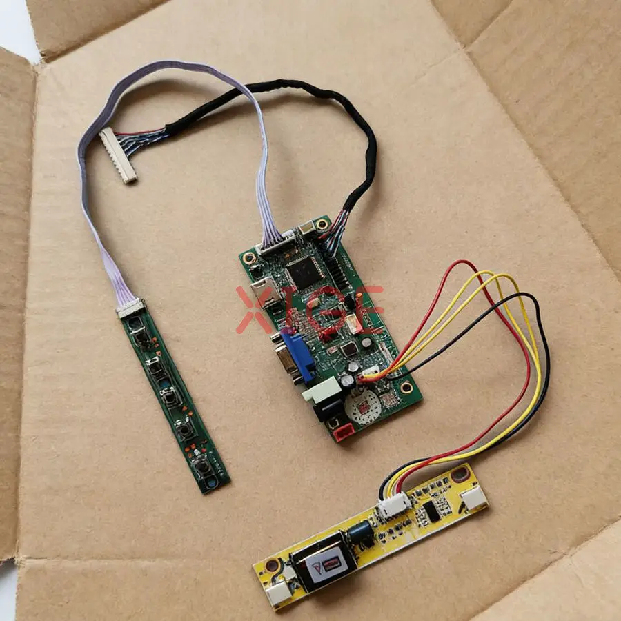 

Для HT156WX1 M156XW01 M156B1 TMS156WX1 комплект платы контроллера привода ЖК-дисплея DIY VGA + HDMI 1366x768 30-контактный LVDS 1366*768 2-CCFL