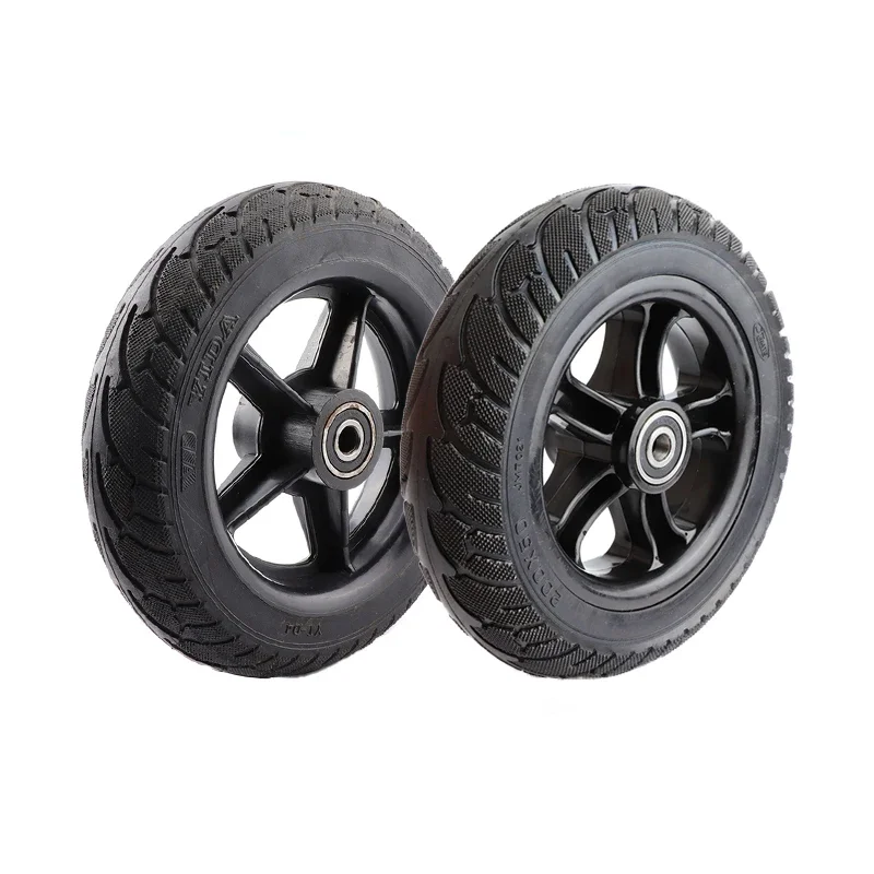 200x50 Tires 8 Inch Wheels Tubeless Solid Tire Non Inflatable Tire for Electric Scooter Electric Vehicle Replacement Wheel