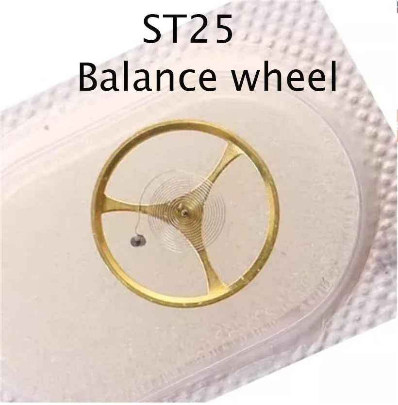 

For Domestic Tianjin Movement Parts T25 Balance Wheel ST25 Series 2505 Full Swing (including hairspring) Watch Accessories