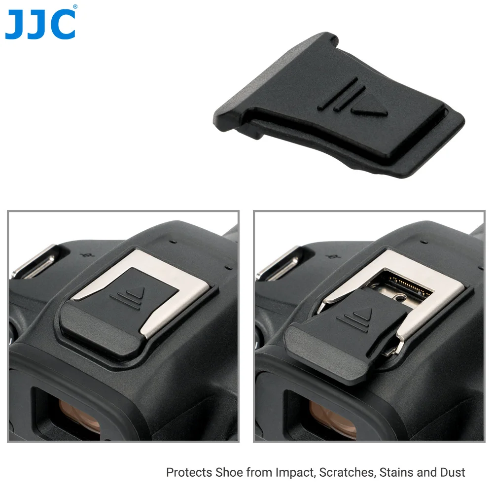 JJC 2PCS R8 R50 Hot Shoe Cover for Canon R5 Mark II R8 R50 R10 R7 R5C R3 Camera DSLR Accessories Replace Canon ER-SC2
