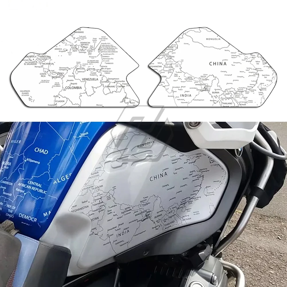 

Полный графический комплект, прозрачная наклейка для BMW R1200GS R1250GS LC Adventure 2014-2022, прозрачный мотоцикл