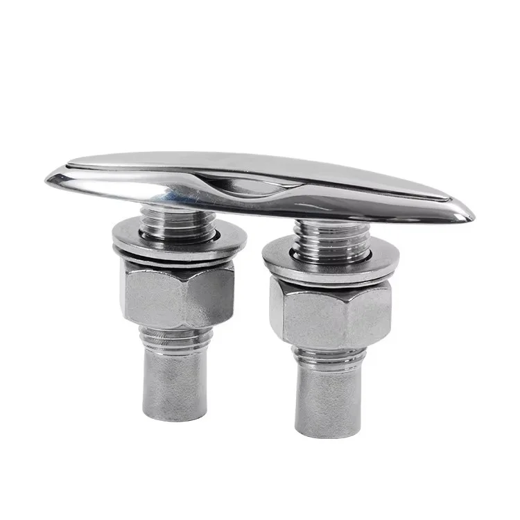 

Marine Hardware Accessories 5'' Dock Deck Cleat 316 Boat Cleats Stainless Steelpromote sales