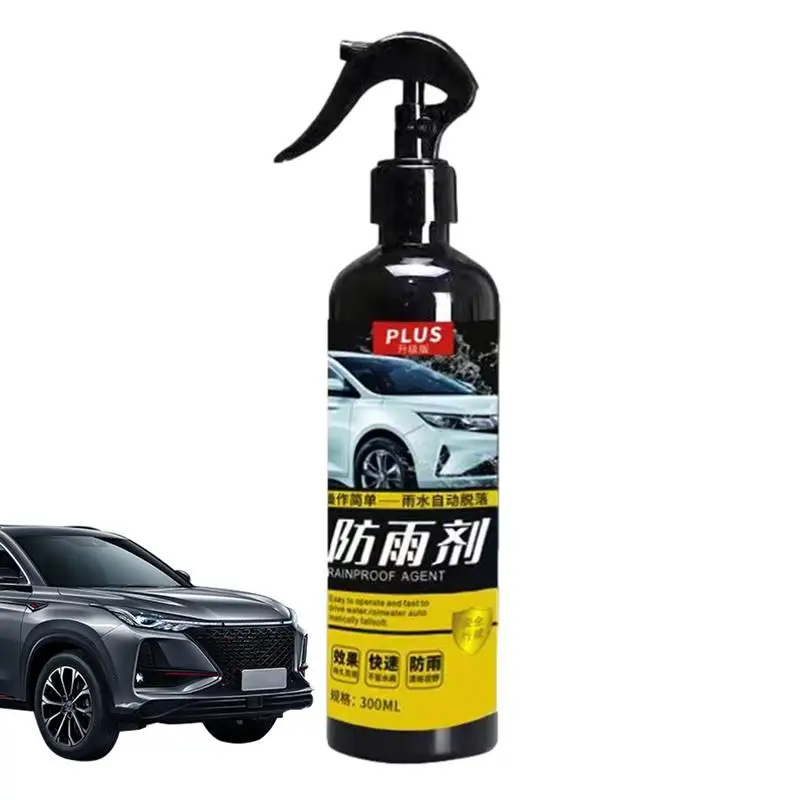 

Car Spot Remover 300ml Portable Antifogging Car Spray For Glass Windshield Rain Coating Multifunctional Strong Glass Water Spot