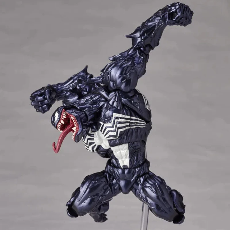 Marvel Venom Carnage Anime Action Figure, artesanal modelo de coleção, ornamento de Halloween, presente infantil, 7"