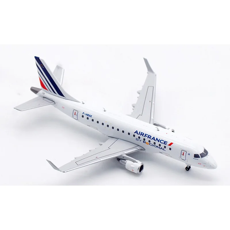 Diecast 1:400 Scale Air France Embraer 170LR F-HBXK Alloy Aircraft Model Collection Souvenir Display Ornaments