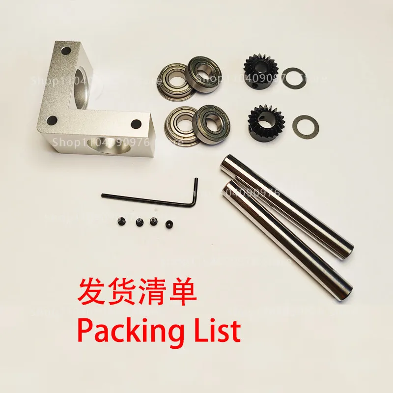 8/10Mm Outlet Shaft, Right Angle Rotator Small 90 Degree 1:1 Gearbox Bevel Gear