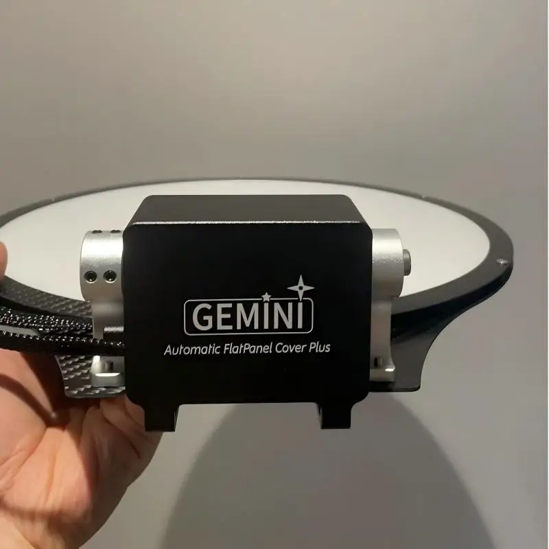 GEMINI 300/330 مللي متر الفضاء العميق التصوير الفلكي ألياف الكربون خفيفة الوزن لوحة مسطحة أوتوماتيكية للتلسكوب الفلكي ASCOM/NINA