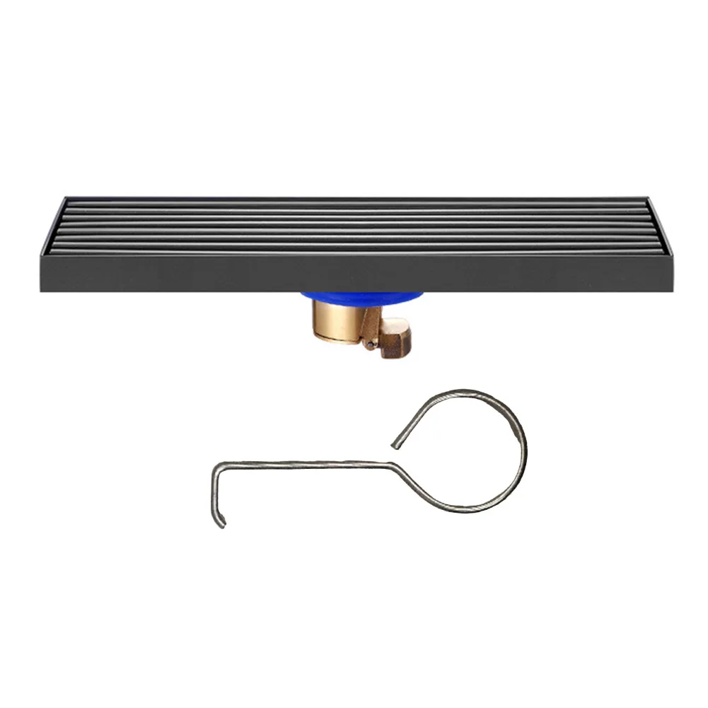 

Bathroom Floor Drain Invisible Shower Drain 304 Stainless Steel Anti-insect Filter Anti-odor Design Bathroom Use