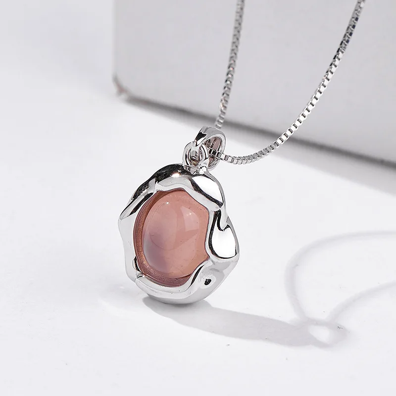 bocai-nouveau-bijou-en-argent-sterling-s925-pendentif-en-cristal-rose-irregulier-en-forme-d'Œuf-tendance-et-simple-selection-pour-femme