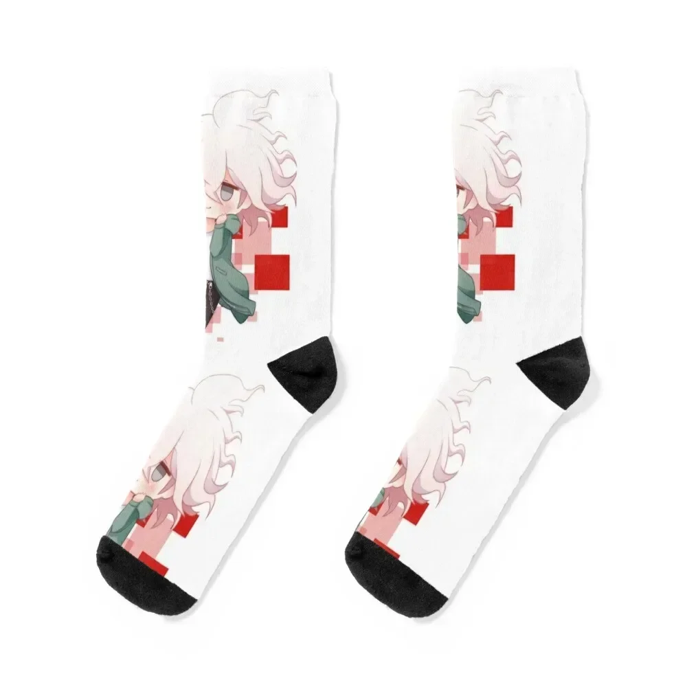 

[Danganronpa 2] Komaeda Nagito Socks japanese fashion Wholesale compression Lots Women Socks Men's