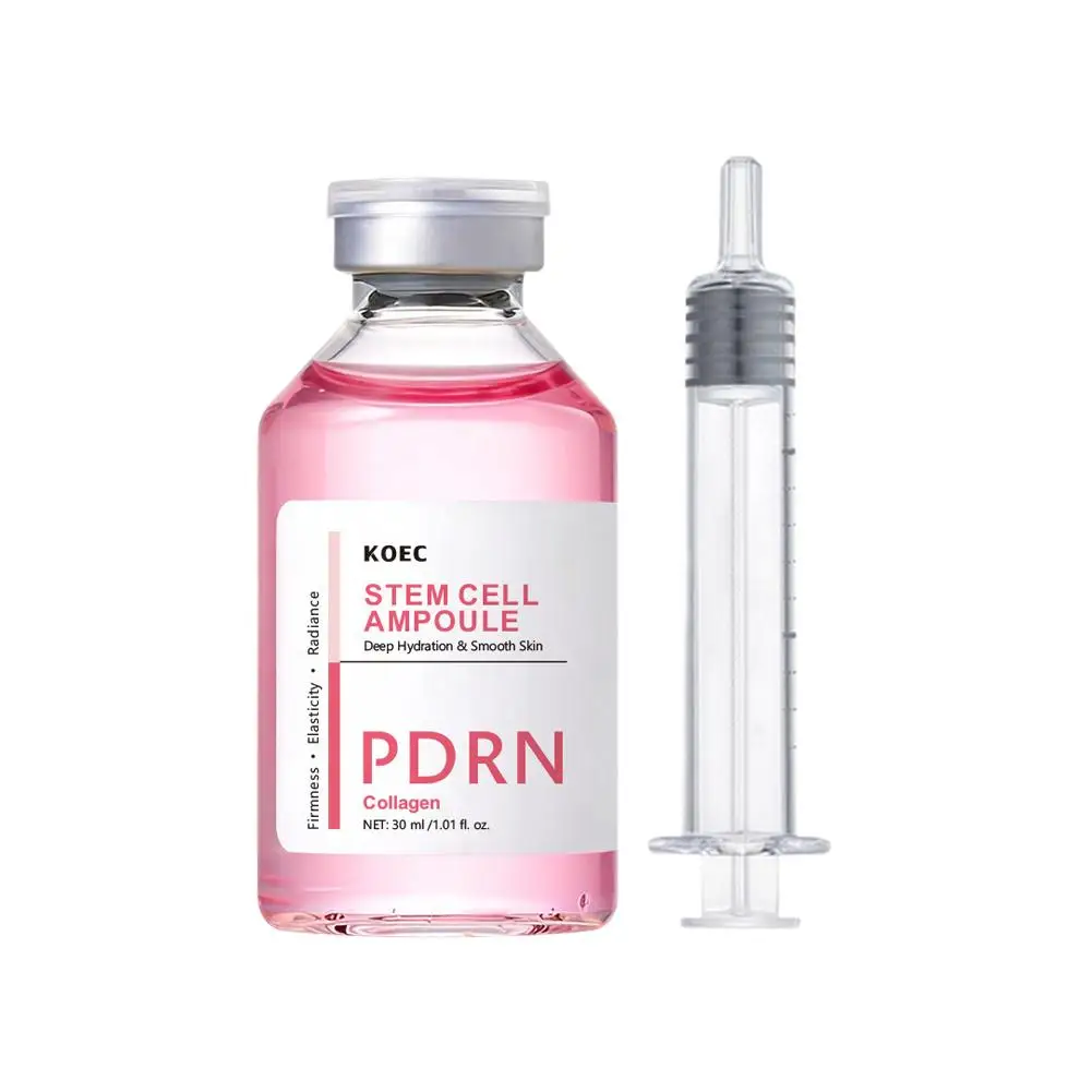 PDRN Lachs-DNA Ampulle Verjüngungsessenz Nährende Reparatur Glättende Porenverkleinernde Feuchtigkeitslotion Hautpflege Straffung