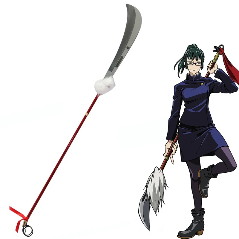 

Anime Jujutsu Kaisen Zenin Maki Cosplay Weapon Long Handle Sword Cosplay Weapon Anime Exhibition Role Playing Performance Party