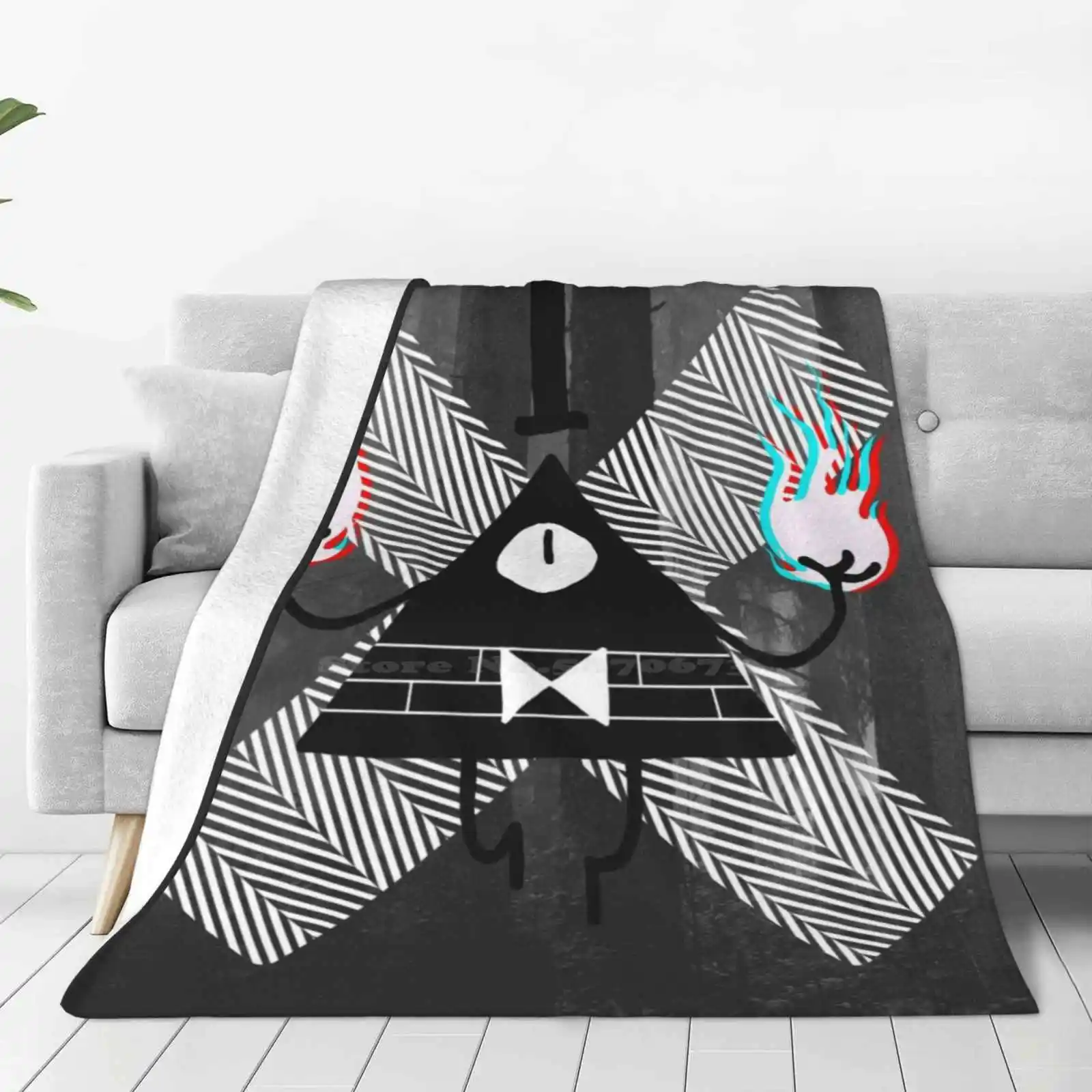 Weirdmageddon Low Price New Print Novelty Fashion Soft Warm Blanket Bill Cipher