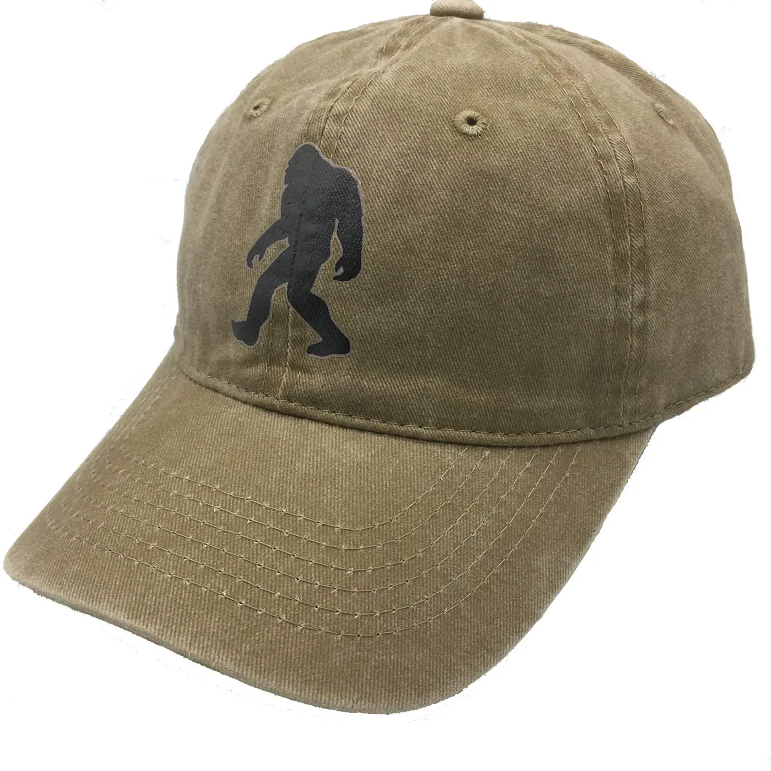 Casquettes de baseball Bigfoot réglables pour hommes et femmes, chapeau de cowboy vintage, chapeaux de papa, chapeaux de camionneur en denim, sports de plein air décontractés