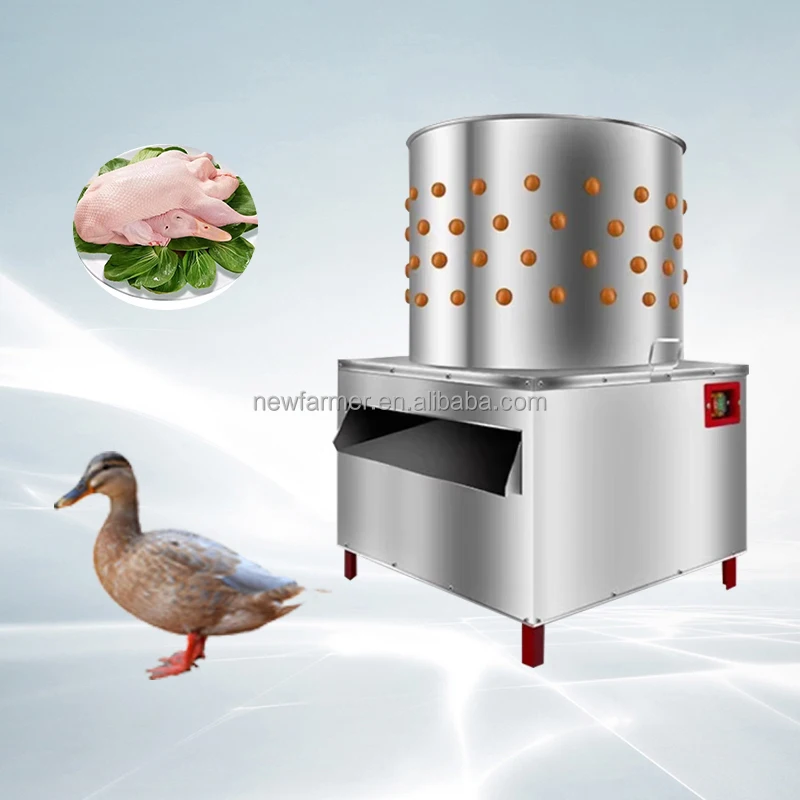 Commercial Stainless Steel Poultry Peeling  Poultry Feather Removal Machine Chicken Hair Removing Machine