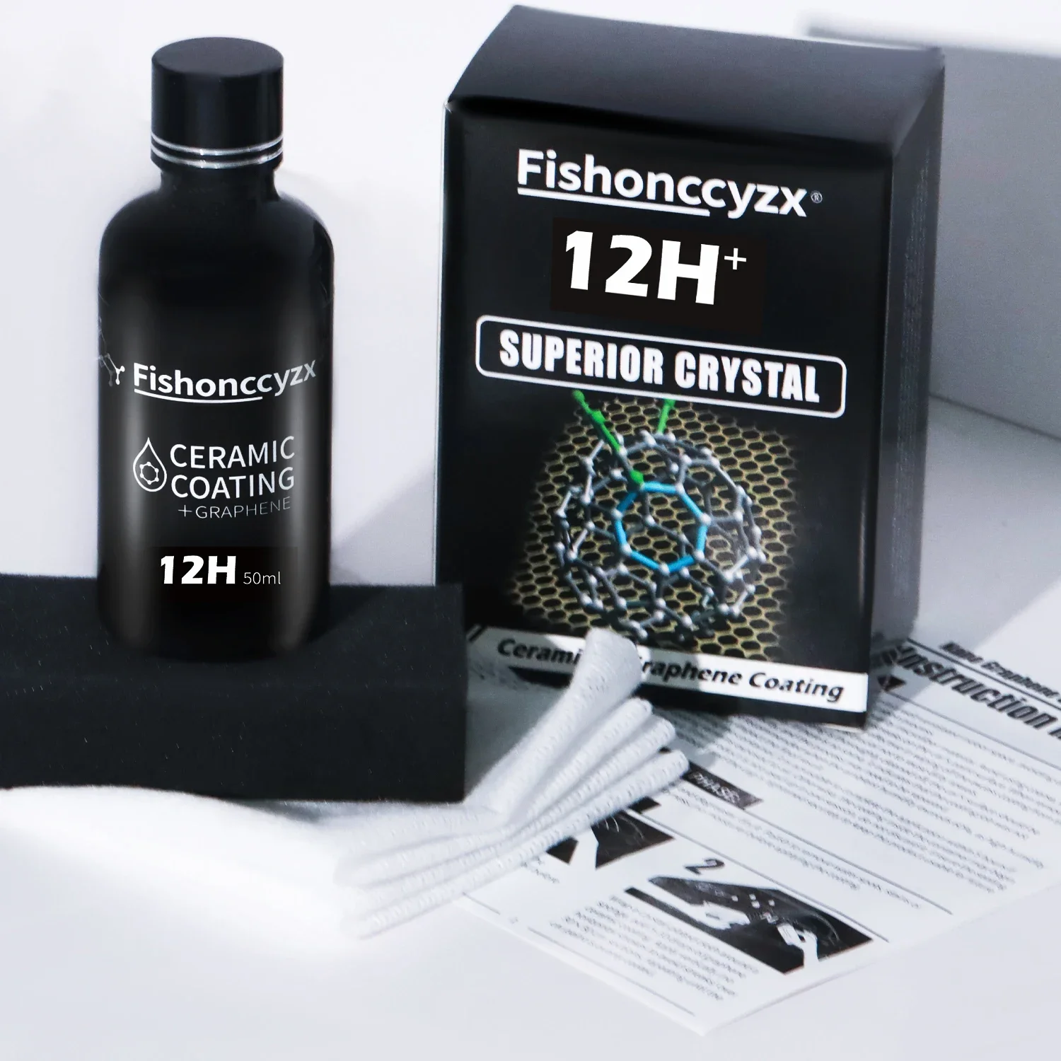 12H السيراميك لتلميع السيارات السائل السيراميك 50 مللي معطف مسعور الزجاج طلاء الطلاء واقية احباط الرعاية المضادة للخدش السيارات الشمع