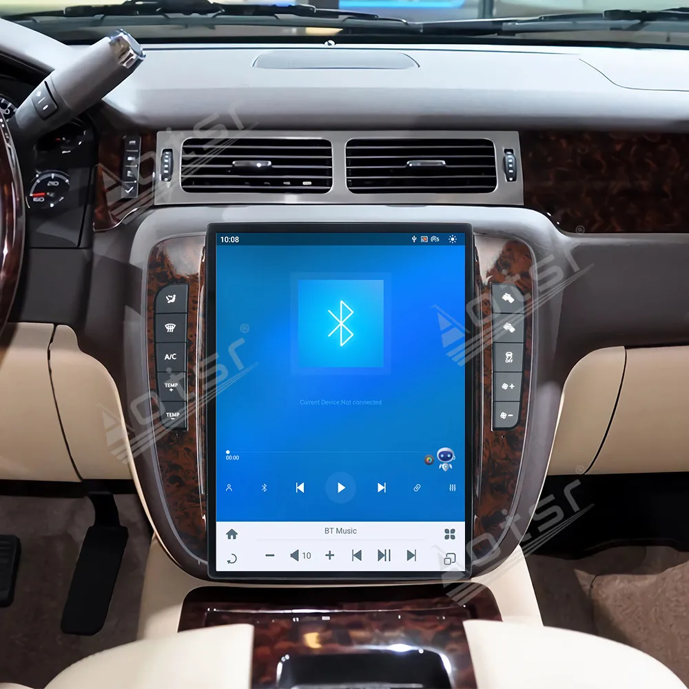 Para GMC Yukon 2007 - 2013 (Auto y Manual) Navegación GPS para automóvil de 13,8" con CarPlay, sistema de información multimedia Android Auto