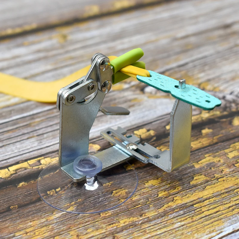 Type de ventouse Mini fronde à attache rapide, outil à bande de caoutchouc, matériau en acier inoxydable, dispositif à changement rapide