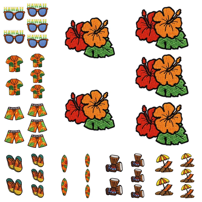 5 Pcs/Lot Beach Emb… - image