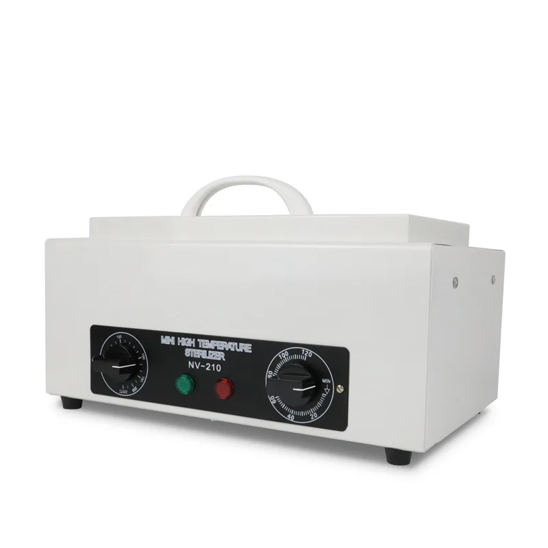 Dry Heat Sterilizer 2L 300W Mini High Temperature Sterilizer for Nail Tools - Tattoo Equipment Sterilizer with 0-120 Mins Timer