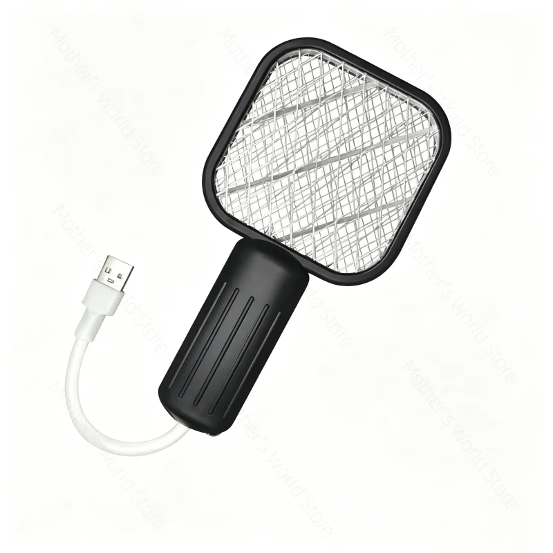 2026 New Black USB Mosquito Killer Lamp Electric Bug Zapper UV Light Portable Mini for Nursery Outdoor Camping Picnic Travel