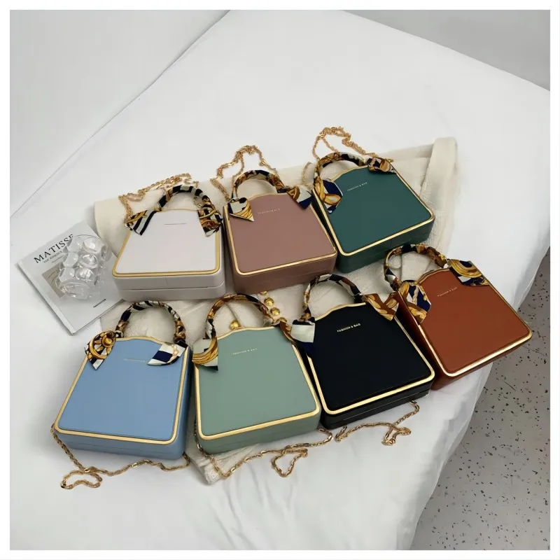 CGCBAG Vintage Luxury Designe Handbags For Women 2022 Fashion Shoulder Bag Simple High Quality PU Leather Female Crossbody Bags