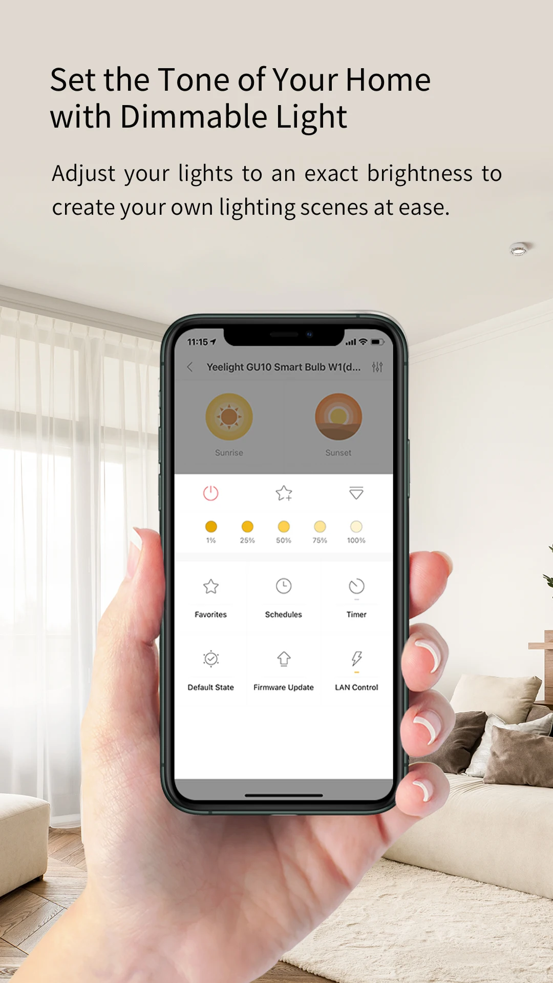العالمي Yeelight GU10 الذكية LED لمبة ضوء دافئ 220-240 فولت واي فاي لعبة الموسيقى مزامنة APP التحكم الصوتي لشاومي جوجل مساعد اليكسا