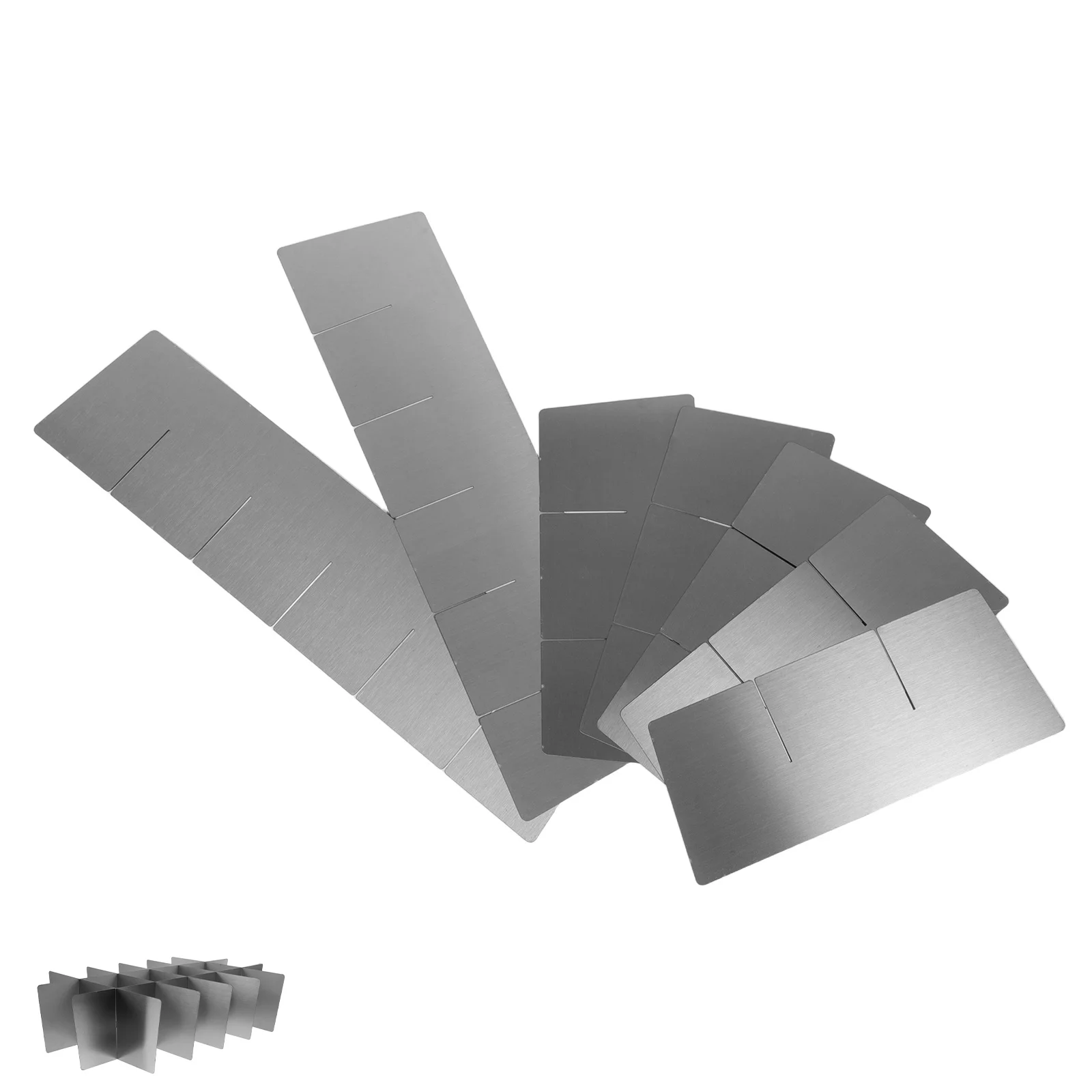 

Stainless Steel Hot Pot Divider 18-Compartment Cooking Pan Separator Reusable Kitchen Insert For Slow Cooker Food Pan