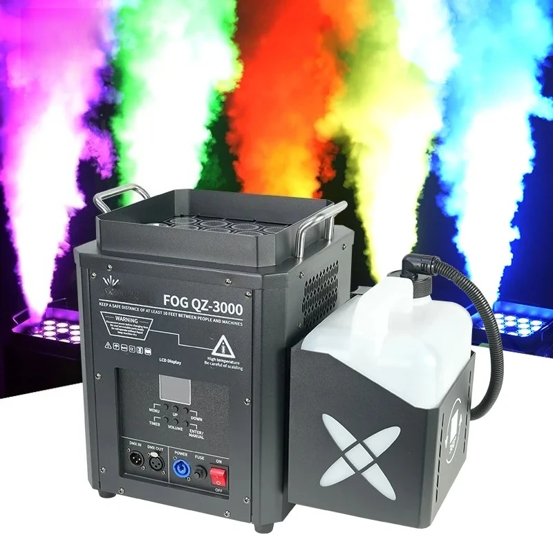 

New Style 3000W DMX LED RGB Smoke Vertical Stop Gas Column Fog Machine for Stage Concert Bar Disco Club