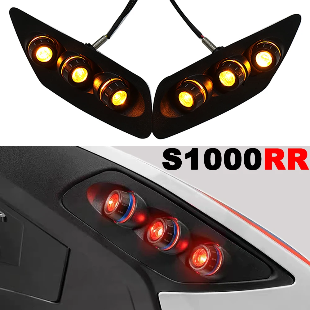 2020-2022 2021 Xe Máy LED Phía Sau Flasher Chỉ Báo Blinker Đèn LED Tín Hiệu Accessorie Cho Xe BMW S1000RR S1000rr S 1000 RR