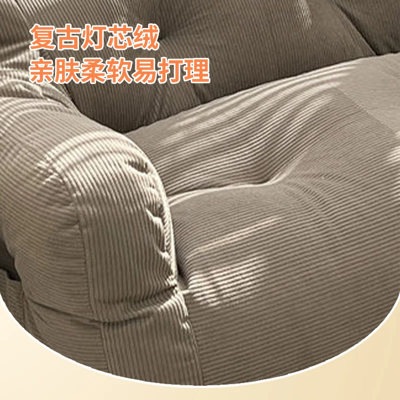 게으름뱅이 소파는 발코니 침실에서 누워서 자고 있을 수 있습니다. 싱글/더블 소형 소파, 임대방, 다다미, 소형 아파트 소파 의자