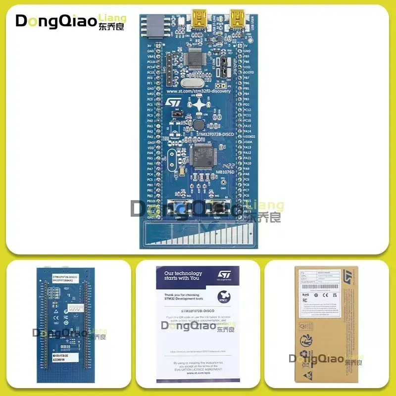 STM32F072B-DISCO 32F072BDISCOVERY Suite uses the STM32F072RBT6 MCU