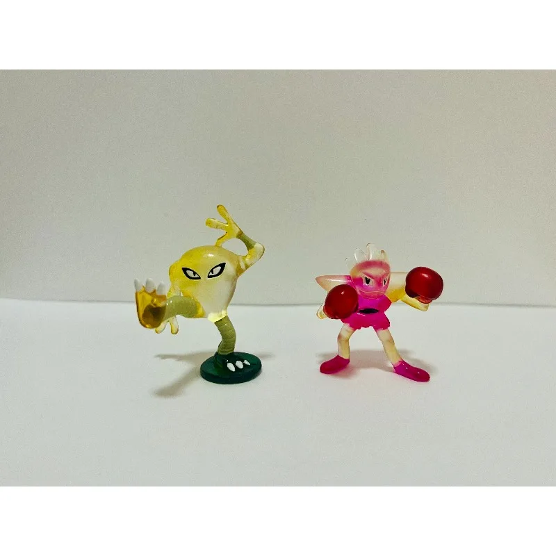 pokemon-figure-hitmonlee-hitmonchan-doll-transparent-model-ornament-accessories-children-collection-toy