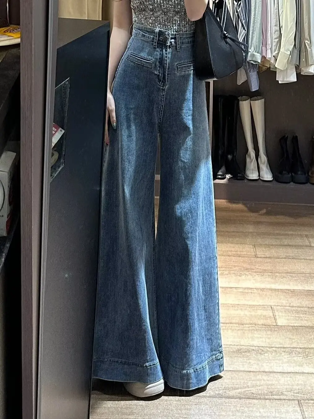 Baggy Jeans Y2k Women's Pants Skinny Jeans Woman High Waist Pants Women's Spring Clothes American Vintage Coquette Jean Clothing