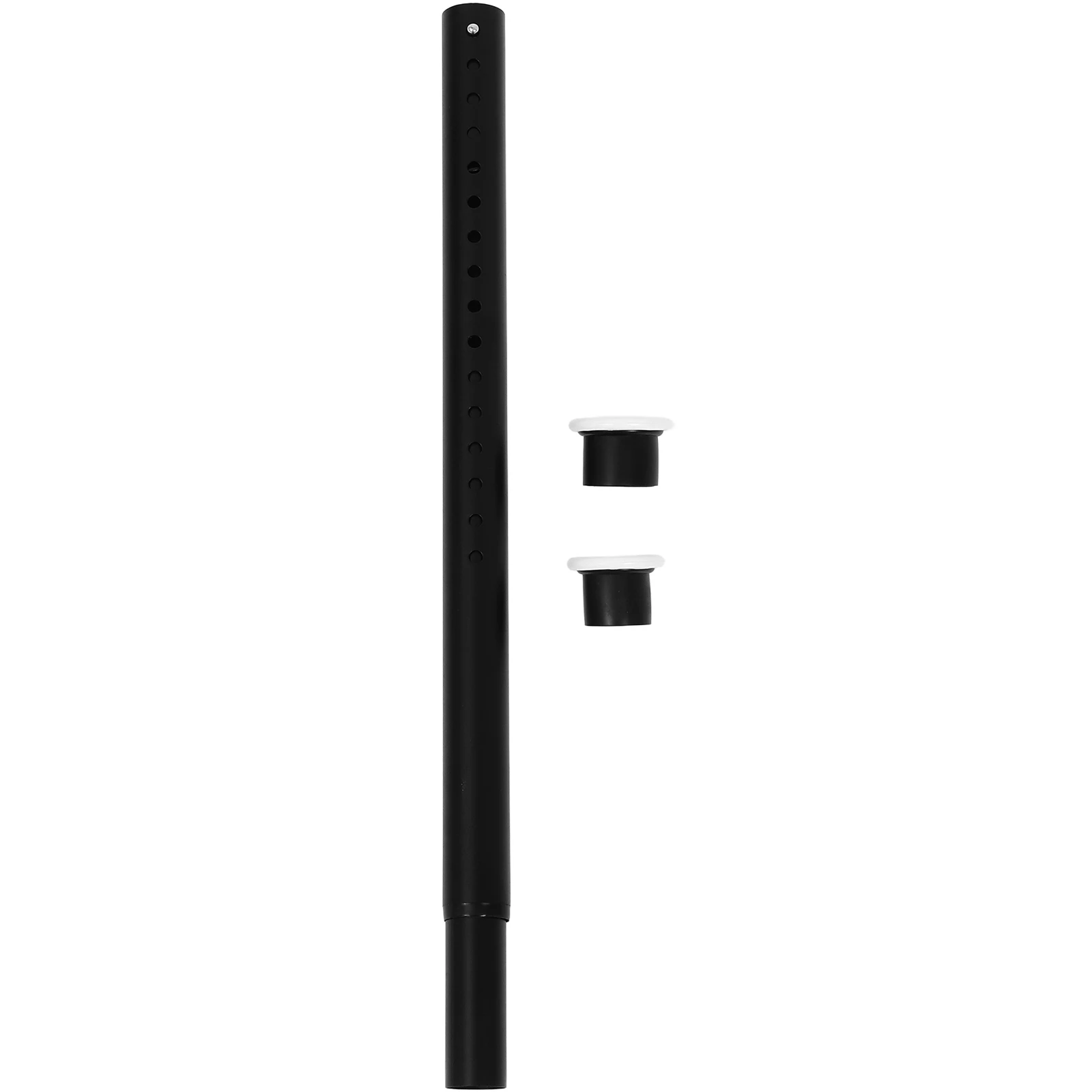 

Adjustable Black Tension Curtain Rod Brass Stainless Steel Extendable Pole Clothes Rail No Drill