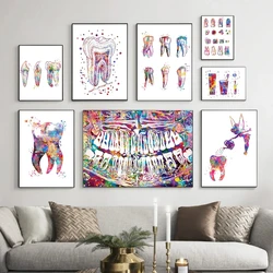 5D Diy Diamond Painting Dentist Anatomy Tooth Implant Full Drill Diamond Embroidery Mosaic Cross Stitch Kit Home Decor S752