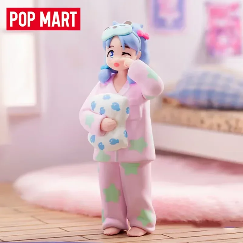 POP MART ノリの朝シリーズ ブラインドボックス おもちゃ かわいいアニメ アクションフィギュア サプライズ ミステリーボックス ドール 女の子へのギフト
