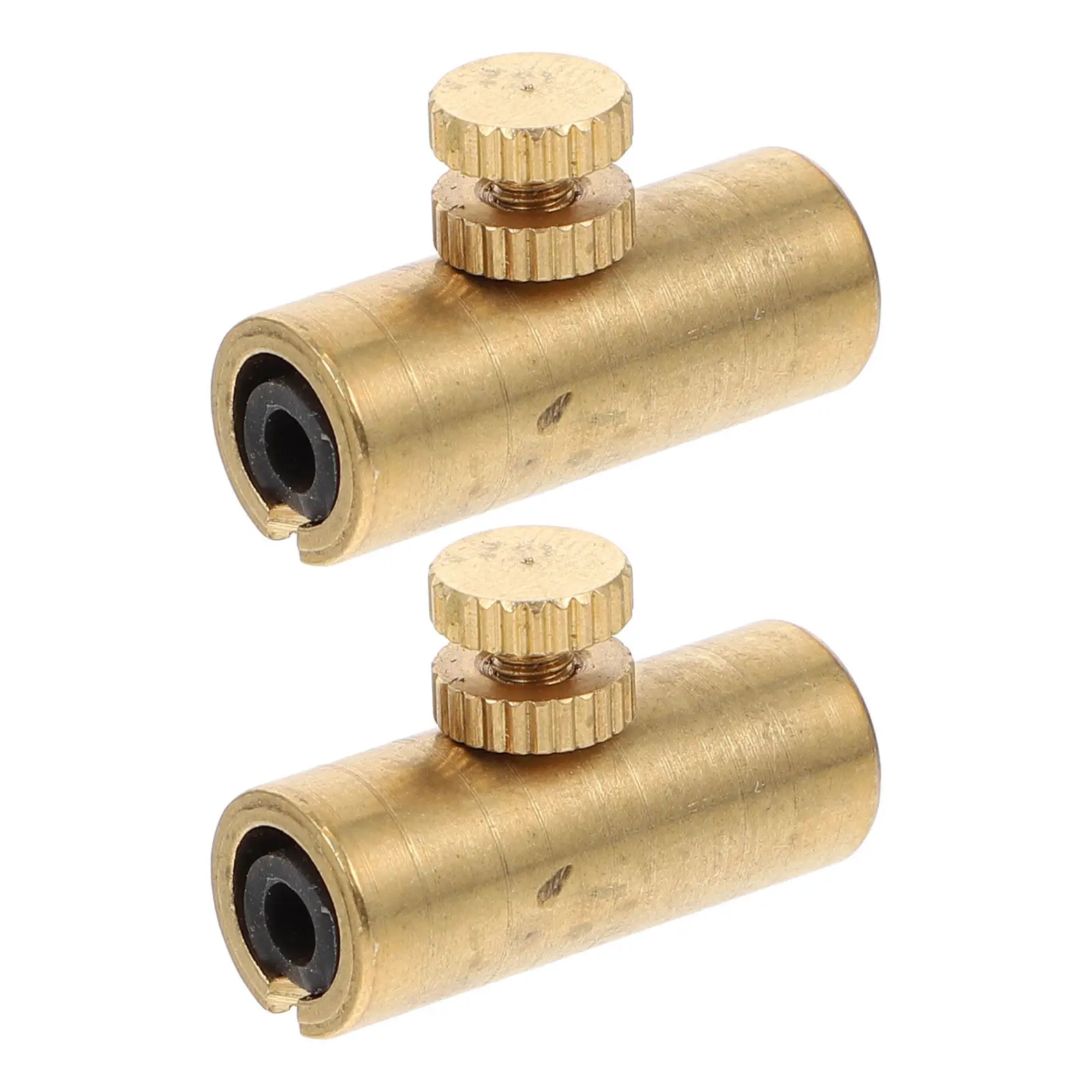 2Pcs Wolf Tone Mute for Cello Premium Copper Construction Smooth Surface Elegant Design Easy Carry Storage Suppress Annoying