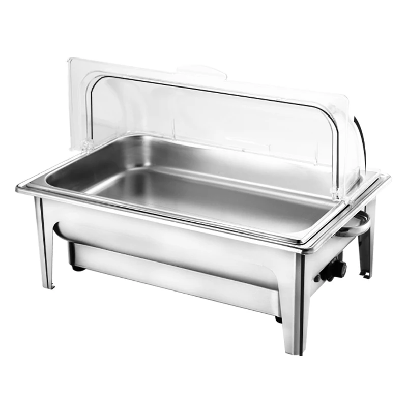 Commercial Catering Stainless Steel Electric Buffet Chafing Dishes Bain Marie Food Warmer Display Warming & Holding Equipment
