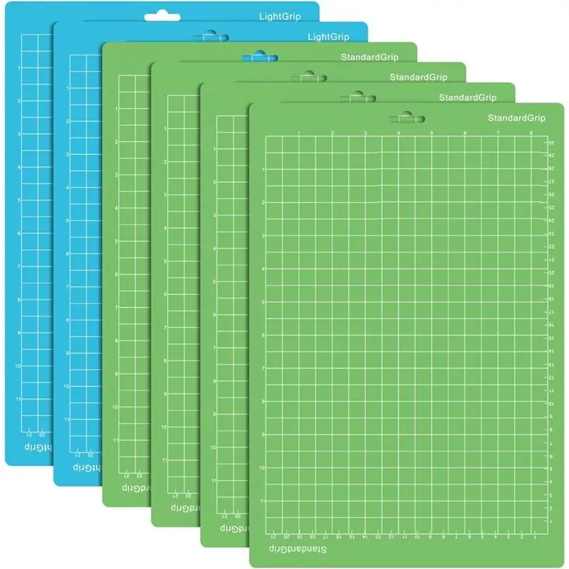 حصيرة القطع F-F لـ Joy Xtra: 8.5 بوصة × 12 بوصة 6 عبوات (4 مقبض قياسي و2 قبضة إضاءة) ملحقات الماكينة #1